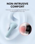 Soundcore K20i by Anker, Semi-in-Ear Earbuds Blue - Image 3