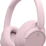 Sony WH-CH720N Noise Canceling Wireless Headphones Bluetooth Over The Ear Headset with Microphone, Pink