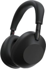 Sony WH-1000XM6 The Best Noise Canceling Wireless Headphones, HD NC Processor QN3, 12 Microphones, Adaptive NC Optimizer, Mastered by Engineers, Studio-Quality, 30-Hour Battery, Black - Image 4