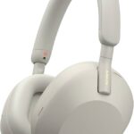 Sony WH-1000XM5 Premium Noise Canceling Headphones,Auto NC Optimizer,30-Hour Battery, Alexa Voice Control, Silver