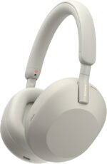 Sony WH-1000XM5 Premium Noise Canceling Headphones,Auto NC Optimizer,30-Hour Battery, Alexa Voice Control, Silver