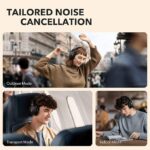 Soundcore by Anker Life Q30 Hybrid Active Noise Cancelling Headphones Black. - Image 3