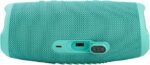 JBL Charge 5 Portable Bluetooth Speaker Teal. - Image 3