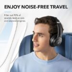soundcore by Anker Q20i Hybrid Active Noise Cancelling Headphones Black. - Image 3