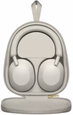 Sony WH-1000XM5 Premium Noise Canceling Headphones,Auto NC Optimizer,30-Hour Battery, Alexa Voice Control, Silver - Image 2