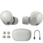 Sony WF-1000XM5 Noise Canceling Truly Wireless Earbuds (Silver) - Image 4