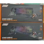 Porodo Gaming 4 in1( Keyboard / Headphone / Mouse / Mouse Pad ) - Black - Image 2