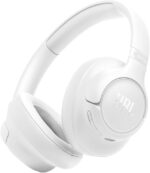 JBL Tune 730 BT Wireless Over-Ear Headphones with JBL Pure Bass Sound, Bluetooth 6.0, Foldable Design, Audio Cable, 76-Hour Battery Life and Google Fast Pair/Microsoft Swift Pair, White - Image 4
