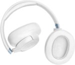 JBL Tune 780 NC Wireless Over-Ear Bluetooth Headphones, White | Bluetooth 6.0, Adaptive Noise-Cancelling, Smart Ambient, 76-Hour Battery Life, Google Fast Pair and Microsoft Swift Pair - Image 2