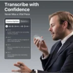 Plaud Note AI Voice Recorder Sliver. - Image 3
