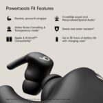 Beats By Dre Powerbeats Fit - Wireless Noise-cancelling Earbuds - Jet Black. - Image 2