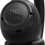JBL Tune 730 BT Wireless Over-Ear Headphones with JBL Pure Bass Sound, Bluetooth 6.0, Foldable Design, Audio Cable, 76-Hour Battery Life and Google Fast Pair/Microsoft Swift Pair, Black