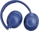 JBL Tune 730BT Wireless Over-Ear Bluetooth Headphones with Pure Bass Sound, 76H Battery Life, Dual Beamforming Mics, Multi-Point Bluetooth 6.0, Foldable & Comfortable – Blue (JBLT730BTBLU) - Image 4