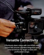 Xa60b 4k Uhd Professional Camcorder With 20x Optical Zoom/ Dual Sd Card Slots - Image 3