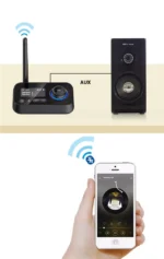 Porodo 3-in-1 Bluetooth Transmitter Receiver and Wireless Audio Adaptor - Image 4