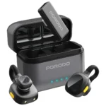 Porodo Movo Lavalier Microphone (Black) - Image 4
