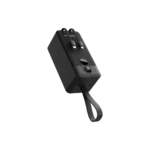 Porodo 50,000mAh Power Bank with Integrated Cables (Black) - Image 4