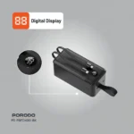 Porodo 50,000mAh Power Bank with Integrated Cables (Black) - Image 3