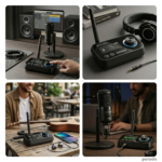 Porodo 3-in-1 Bluetooth Transmitter Receiver and Wireless Audio Adaptor - Image 3