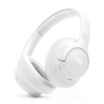 JBL Tune 730 BT Wireless Over-Ear Headphones with JBL Pure Bass Sound, Bluetooth 6.0, Foldable Design, Audio Cable, 76-Hour Battery Life and Google Fast Pair/Microsoft Swift Pair, White - Image 2