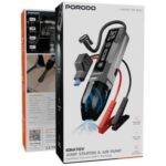 Porodo Ignatov 4-1 Jumpstarter + Vaccum With Tyre Inflator-Black