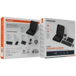 Porodo 6-In-1 Keyboard & Mouse Set Magnetic Cable, Phone Stand &Travel Case