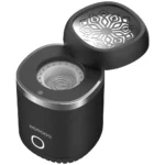 Porodo Dreams BUKHOUR incense burner wood head material-silver/black - Image 4