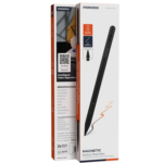 porodo 130mah stylus pen with lithium battery and type c charging-Black