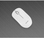 Porodo 2.4G WIRELESS BLUETOOTH Rechargeable  MOUSE 1200 DPI-White - Image 2