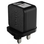 Porodo Quantum GaN 45W USB-C Wall Charger with Digital Display - Black - Image 2