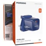 Porodo Tezbluro 45w Type-c Port Adaptor - Blue