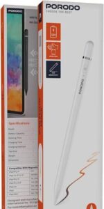 Porodo 130mah Stylus Pen With Lithium Battery And Type C Charging-White - Image 4
