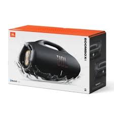 JBL Boombox 4 Portable Bluetooth Speaker, Waterproof, Deep Bass - Black