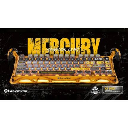 GravaStar Mercury K1 Pro 75% Wireless Mechanical Gaming Keyboard